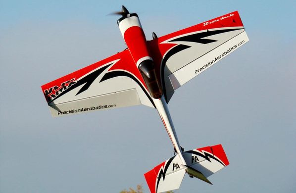 Купити Літак радіокерований Precision Aerobatics Katana MX 1448мм KIT (червоний) в Україні