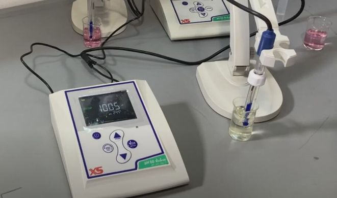 Купити Лабораторний pH-метр XS pH 60 VioLab (без електрода, з термощупом і аксесуарами) в Україні