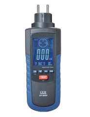 Тестер перевірки і вимірювання параметрів пристроїв захисного відключення (ПЗВ) CEM DT-9054