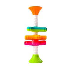 Купити Пірамідка-спінер Fat Brain Toys MiniSpinny тактильна (F134ML) в Україні