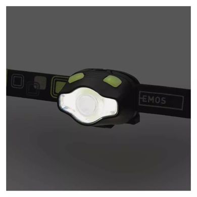 Купить Фонарик на голову Emos P3536 COB LED+LED, 220 lm, 3xAAA в Украине