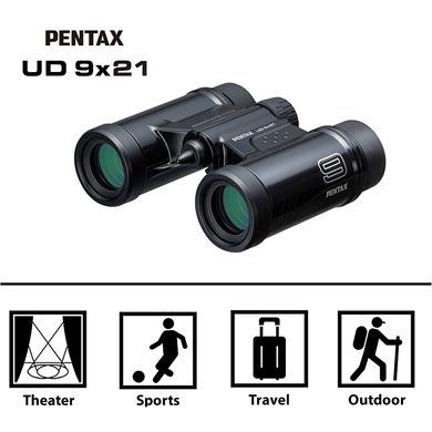 Купити Бінокль Pentax UD 9x21 Black (61811) в Україні