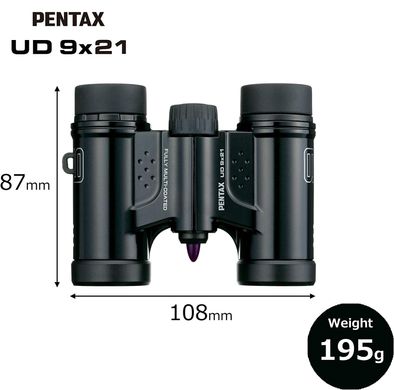 Купить Бинокль Pentax UD 9x21 (61811) в Украине