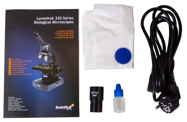 Купити Мікроскоп Levenhuk 320 BASE, монокулярний в Україні
