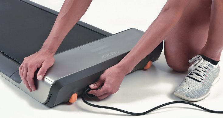 Купить Беговая дорожка Toorx Treadmill WalkingPad with Mirage Display Mineral Grey (WP-G) в Украине