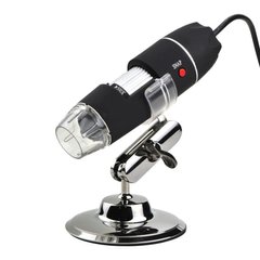 Купити USB мікроскоп електронний цифровий зі збільшенням 1600 x Ootdty DM-1600, підсвічування 8 LED в Україні