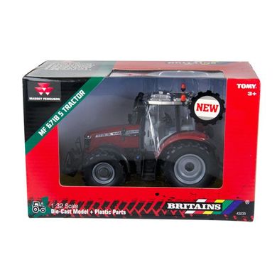 Купить Модель Britains Трактор Massey Ferguson 6718 S 1:32 (43235) в Украине