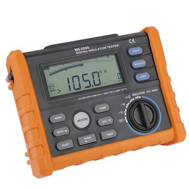 Купити Тестер опору ізоляції Peakmeter MS5205 (мегомметр) в Україні