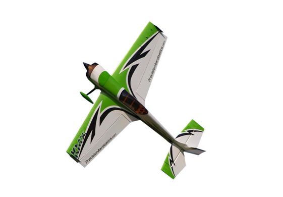 Купить Самолёт радиоуправляемый Precision Aerobatics Katana MX 1448мм KIT (зеленый) в Украине