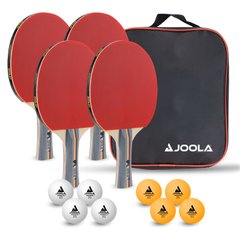 Купити Набір для настільного тенісу Joola Team School 4 Bats 8 Balls (54825) в Україні