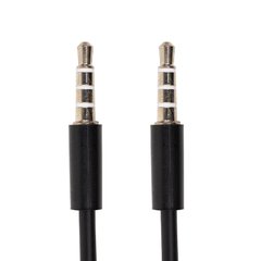 Купити Аудіо кабель PowerPlant mini jack 3.5 мм 4 pin M-M, 1.2 м (CA913053) в Україні