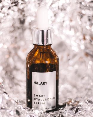 Купити Гіалуронова сироватка Hillary Smart Hyaluronic, 30 мл + Відновлююча сироватка навколо очей Hillary Anti-fatigue, 10 мл в Україні