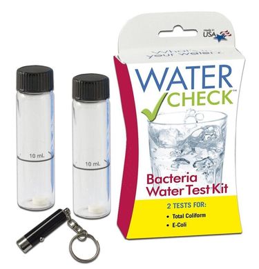Купити Флуоресцентний тест на наявність бактерій у воді LaMotte Water Check Now BACTERIA (2 шт.) в Україні