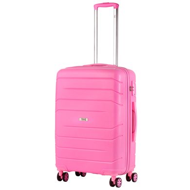 Купить Чемодан TravelZ Big Bars (M) Pink в Украине
