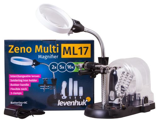 Купить Мультилупа Levenhuk Zeno Multi ML17 в Украине