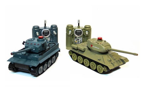 Купить Танковый бой р/у 1:32 HuanQi 555 Tiger vs Т-34 в Украине