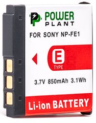 Купить Аккумулятор PowerPlant Sony NP-FE1 850mAh (DV00DV1062) в Украине