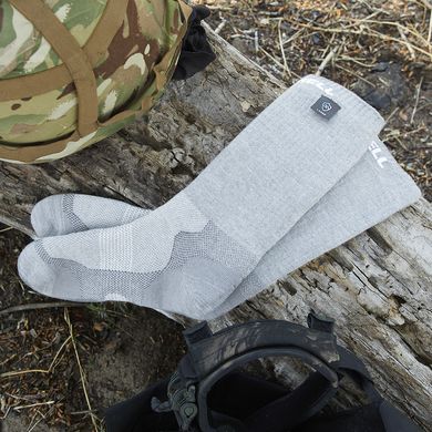 Купити Шкарпетки водонепроникні Dexshell Terrain Walking, p-p S, сірі в Україні