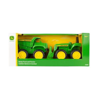 Купити Набір для піску John Deere Kids Трактор і самоскид (35874) в Україні