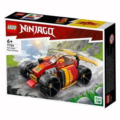 Купити Конструктор LEGO NINJAGO Гоночний автомобіль ніндзя Кая ЕВО 94 деталі (71780) в Україні