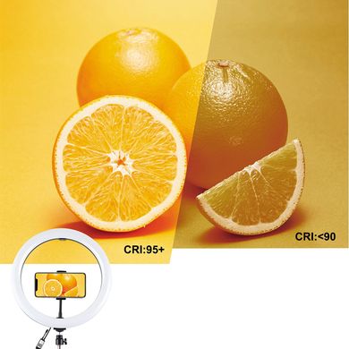 Купити Кільцева USB RGBW LED лампа Puluz PKT3043 10"+ штатив 1.1 м в Україні