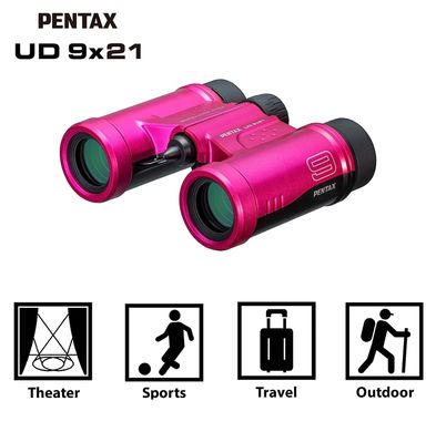 Купити Бінокль Pentax UD 9x21 Pink (61815) в Україні