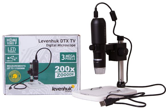 Купити Мікроскоп цифровий Levenhuk DTX TV в Україні