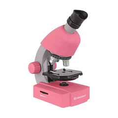 Купить Микроскоп Bresser Junior 40x-640x Pink с набором для опытов и адаптером для смартфона (8851300E8G) в Украине