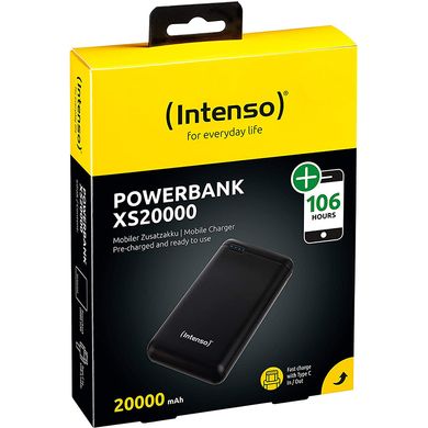 Купити Універсальна мобільна батарея Intenso XS20000 20000mAh, USB-C, USB-A (7313550) (PB930210) в Україні