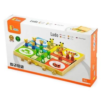 Купить Настольная игра Viga Toys Лудо (50064) в Украине