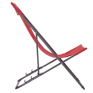 Купити Крісло розкладне Bo-Camp Flat Red (1204686) в Україні