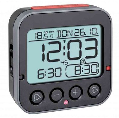 Купить Будильник с термометром TFA «BINGO 2.0» 60255001 в Украине