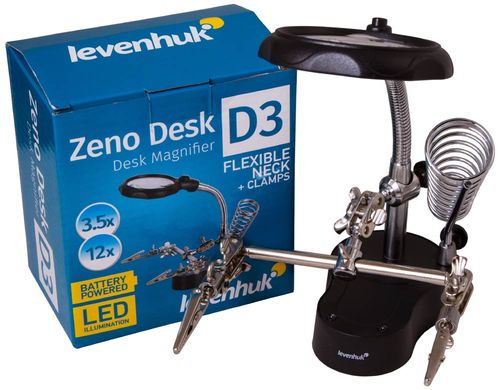 Купити Лупа настільна Levenhuk Zeno Desk D3 в Україні