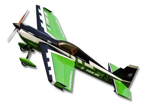 Купить Самолёт радиоуправляемый Precision Aerobatics Extra MX 1472мм KIT (зеленый) в Украине