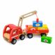 Деревянная машинка Viga Toys Автокран (50690)