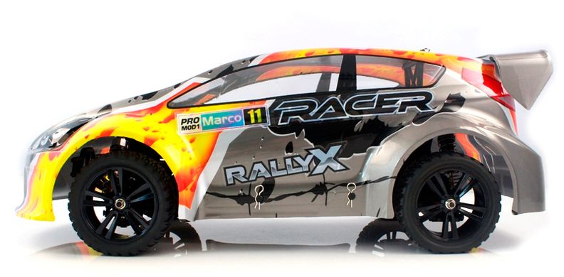 Купить Радиоуправляемая модель Ралли 1:10 Himoto RallyX E10XR Brushed (серый) в Украине