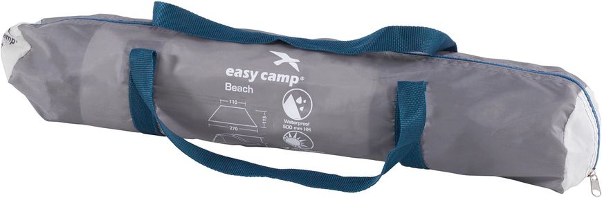 Купити Намет пляжний Easy Camp Beach Grey/Sand (120429) в Україні