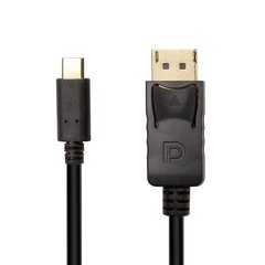 Купить Кабель PowerPlant USB Type-C 3.1 Thunderbolt 3(M) - DisplayPort(M), 4K, 3 м (CA912544) в Украине