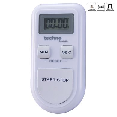 Купити Таймер кухонний Technoline KT100 Magnetic White (KT100) в Україні
