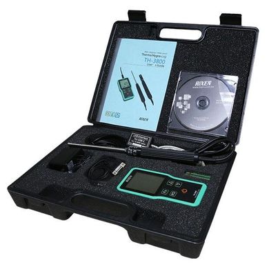 Купить Термогигрометр-логгер с подключением к ПК RIXEN TH-3800 kit в Украине