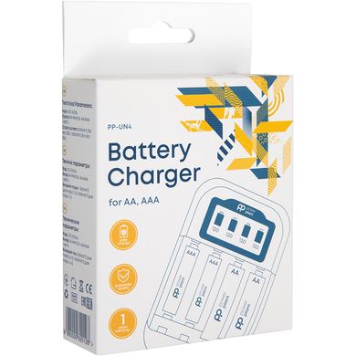 Купить Зарядное устройство PowerPlant для аккумуляторов AA, AAA/micro (USB/PP-UN4) в Украине