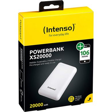 Купити Універсальна мобільна батарея Intenso XS20000 20000mAh, USB-C, USB-A (7313552) (PB930951) в Україні