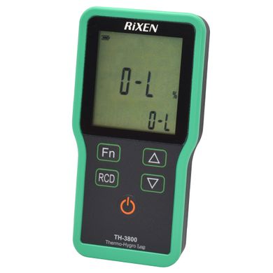 Купить Термогігрометр-логер з підключенням до ПК RIXEN TH-3800 A-kit в Украине