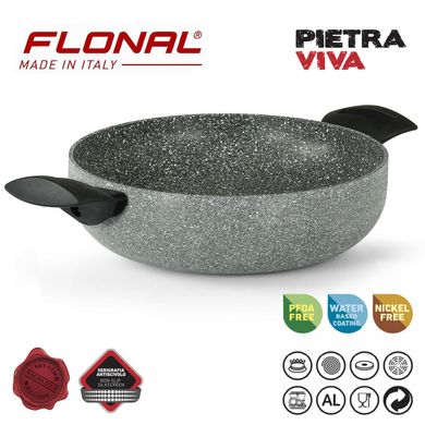 Купить Сковорода Flonal Pietra Viva 32 см (PV8PH3270) в Украине