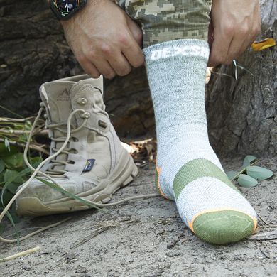 Купити Шкарпетки водонепроникні Dexshell Terrian Walking Ankle, p-p L, зелені в Україні