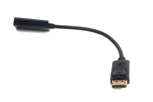Купити Кабель-перехідник PowerPlant HDMI - DisplayPort, 0.2м (CA910465) в Україні