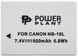Акумулятор PowerPlant Canon NB-10L 920mAh DV00DV1302