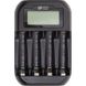 Зарядний пристрій PowerPlant для акумуляторів AA, AAA/ micro USB/ PP-UN4 PP-UN4