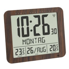 Купити Радіокерований годинник з температурою повітря в приміщенні та на вулиці TFA 60451808 в Україні
