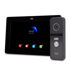 Комплект Wi-Fi видеодімофона 7" ATIS AD-770FHD/T-Black с поддержкой Tuya Smart + AT-400FHD Black